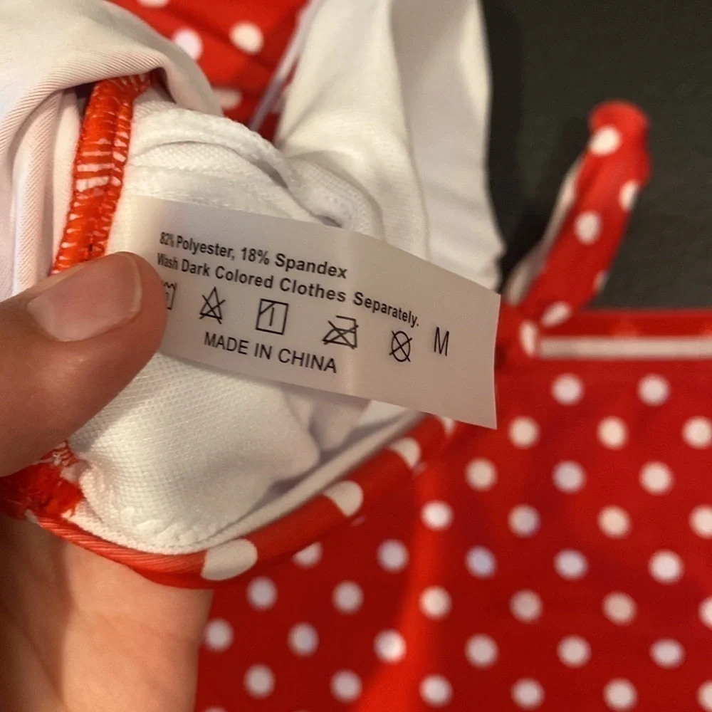 Polka dot amazon bathing suit only - Picture 8 of 10